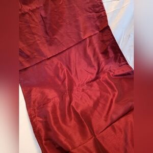 Sun Zero Evelina Faux Silk Extreme 100% Blackout Back Tab Curtain Panel